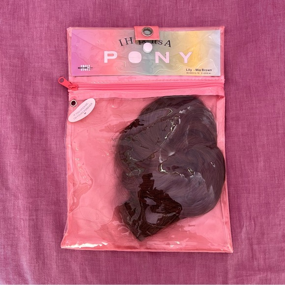 Insert Name Here Lily Mixed Brown Ponytail Extension - Picture 7 of 7